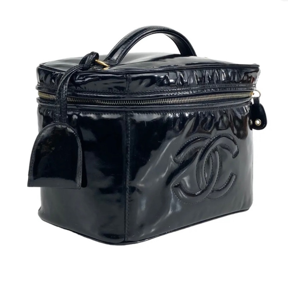 #01💎Authentic 💎Chanel Vanity Bag - Picture 2 of 8